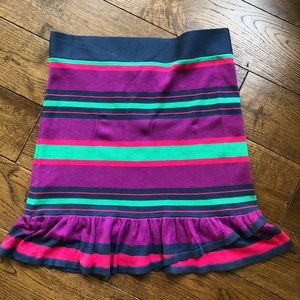 Gorgeous stretchy unique skirt with ruffles